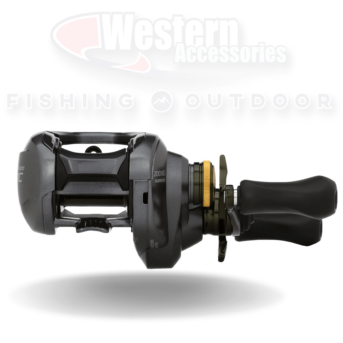 Baitcaster Reel Shimano Curado DC 200 XG Right Hand - Western Accessories