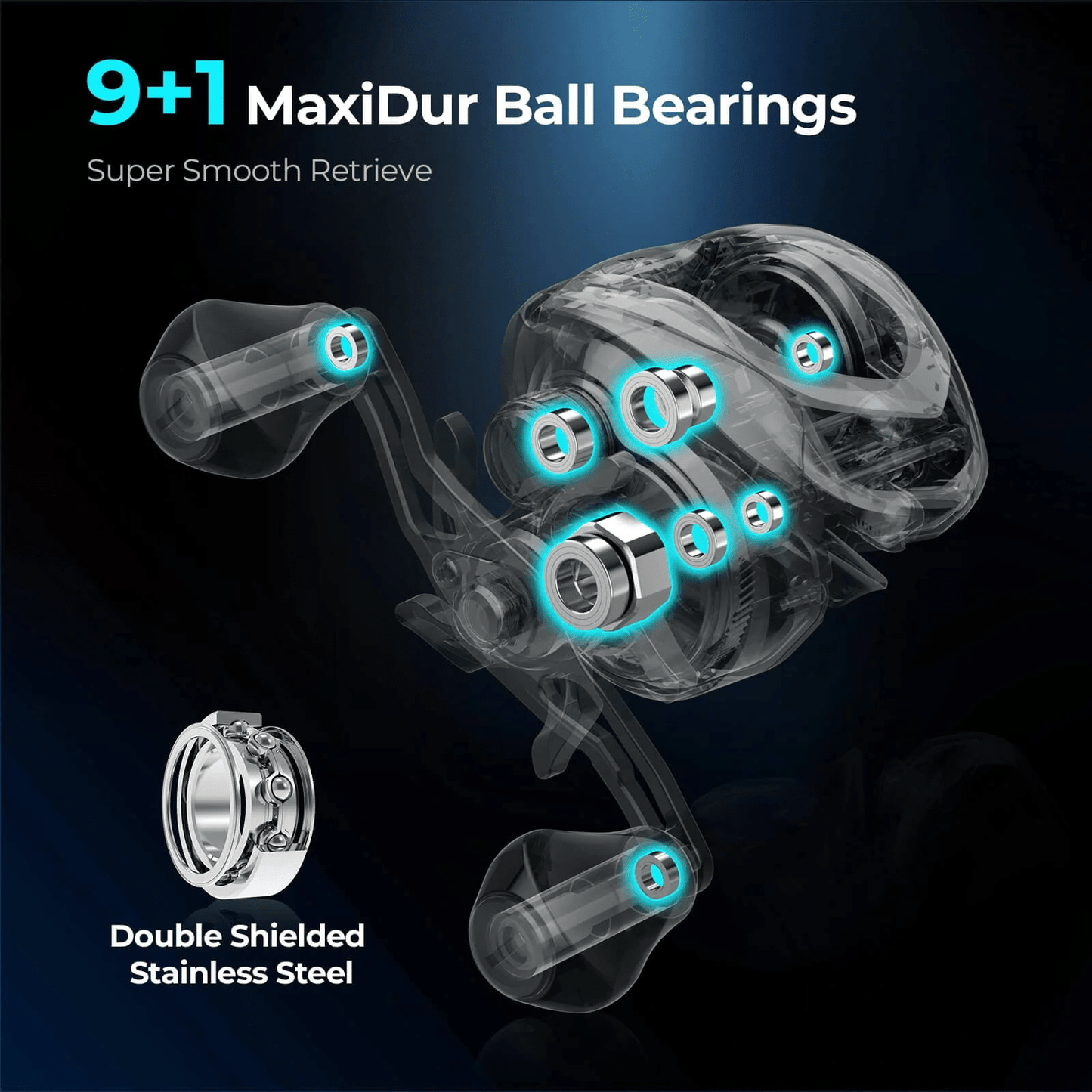 Baitcasting Reel Kast King Verus - Western Accessories