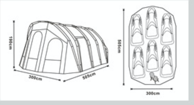 Jackel Base camp Bivvy Tent (4-6 Man)
