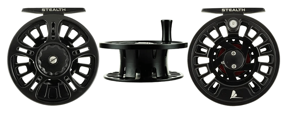 Fly Reel Stealth Epic 5/6 + Extra Spare Spool - Western Accessories