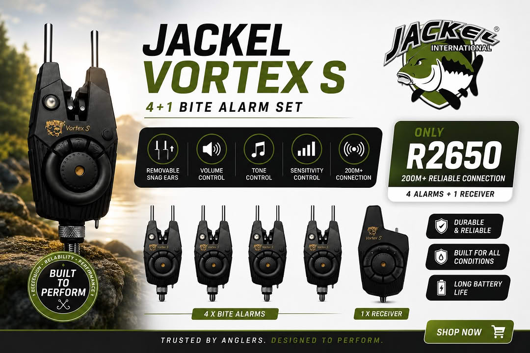 Jackel Vortex S Bite Alarm Set (4+1) - Western Accessories