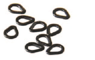 Teardrop Rig Ring 25pc
