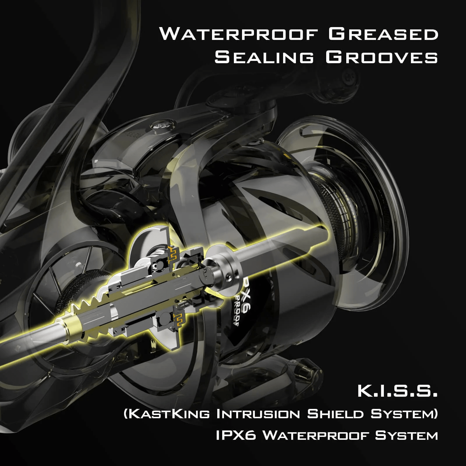 Spinning Reel Kast King Kapstan Elite - Western Accessories