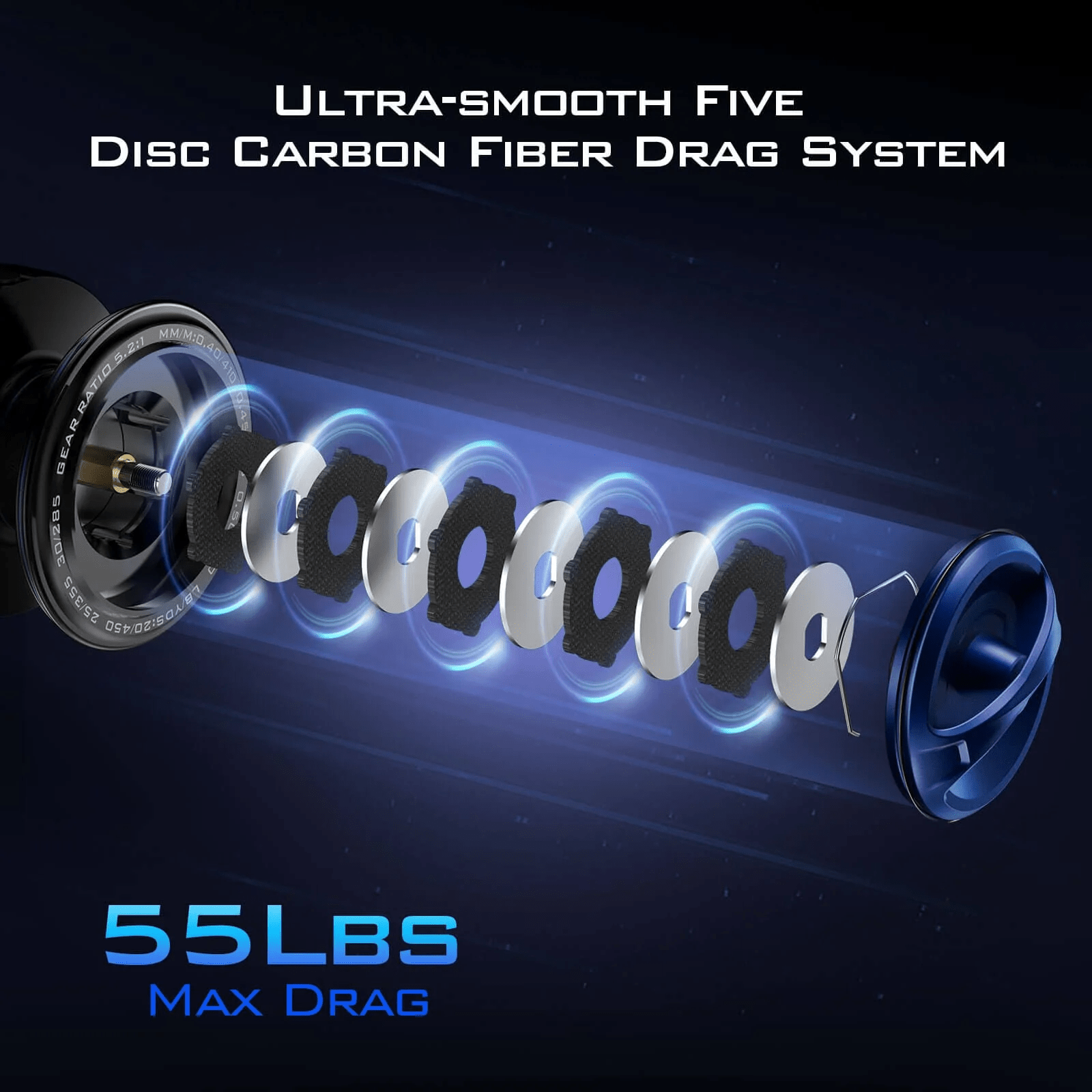 Spinning Reel Kast King Kapstan SE - Western Accessories