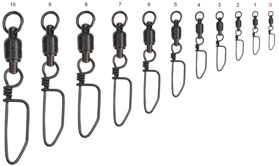 Centro Brass Ball Bearing Swivel with 1 Welded Ring and Coast Lock Snap