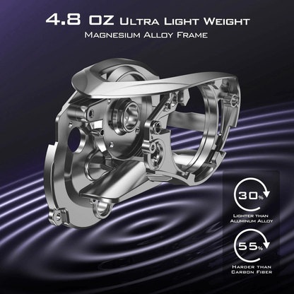 Baitcasting Reel Kast King Mg12 Elite Magnesium - Western Accessories