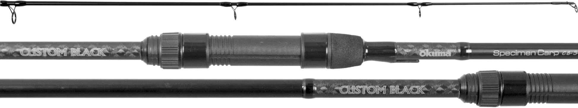 Carp Rod Okuma Custom Black 2PC - Western Accessories