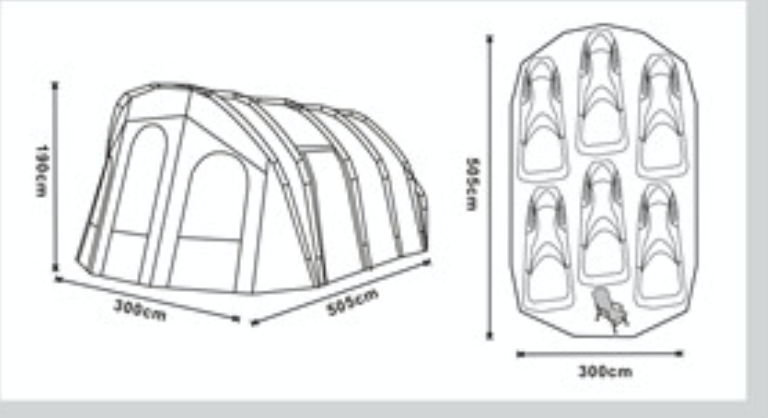 Jackel Base camp Bivvy Tent (4 - 6 Man) - Western Accessories