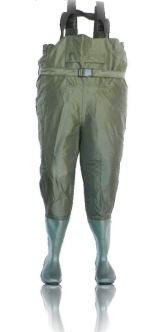 Jackel Nylon Chest Wader Green - Western Accessories
