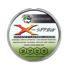 Jackel X - spring distance casting leader 100m - Western Accessories