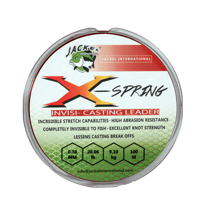 Jackel X - spring Invi - casting Leader 100m - Western Accessories