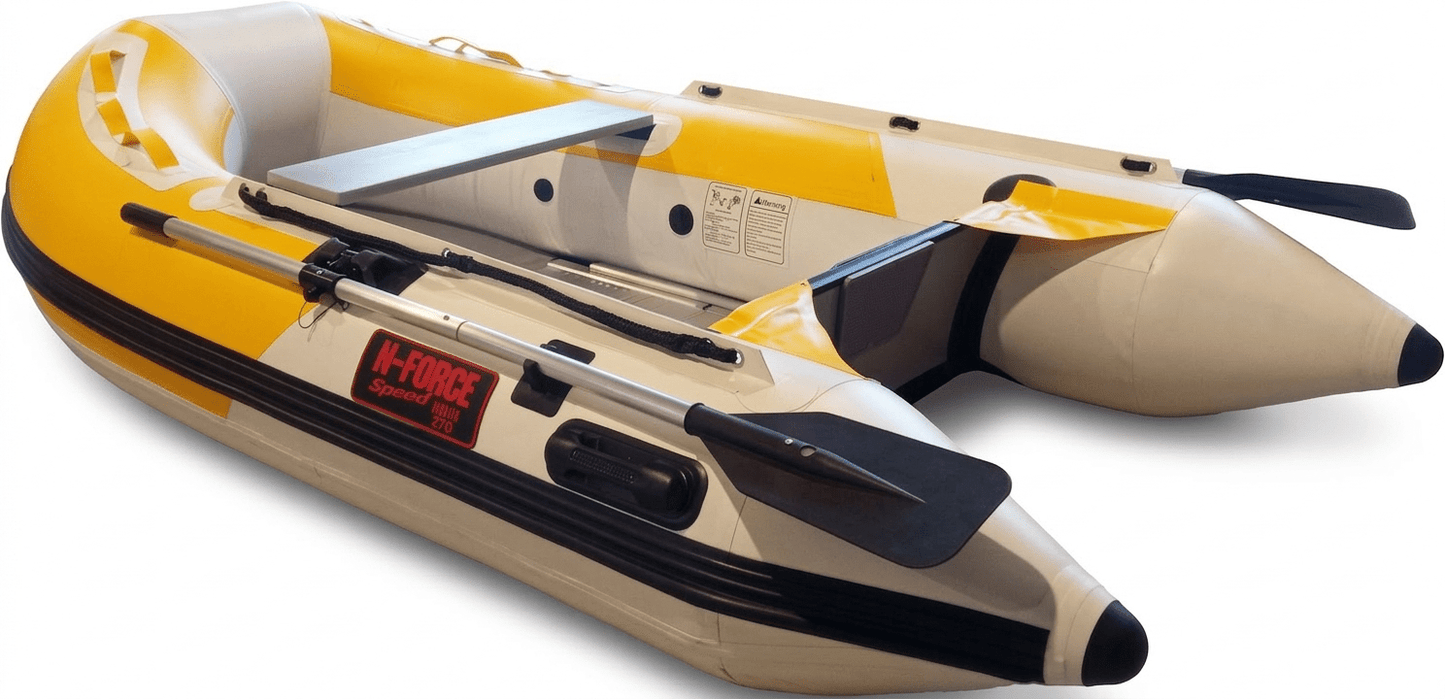 Jackel Yellow/White Inflatable Boat - Western Accessories