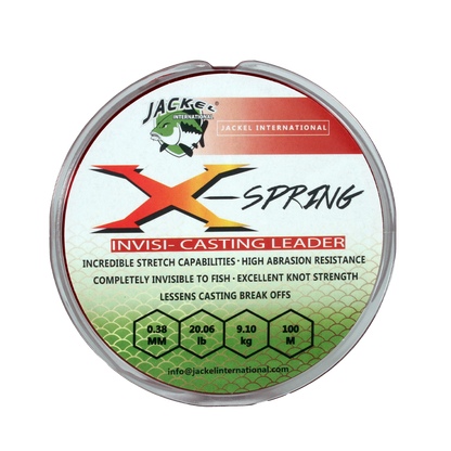 Jackel X-spring Invi-casting Leader 100m