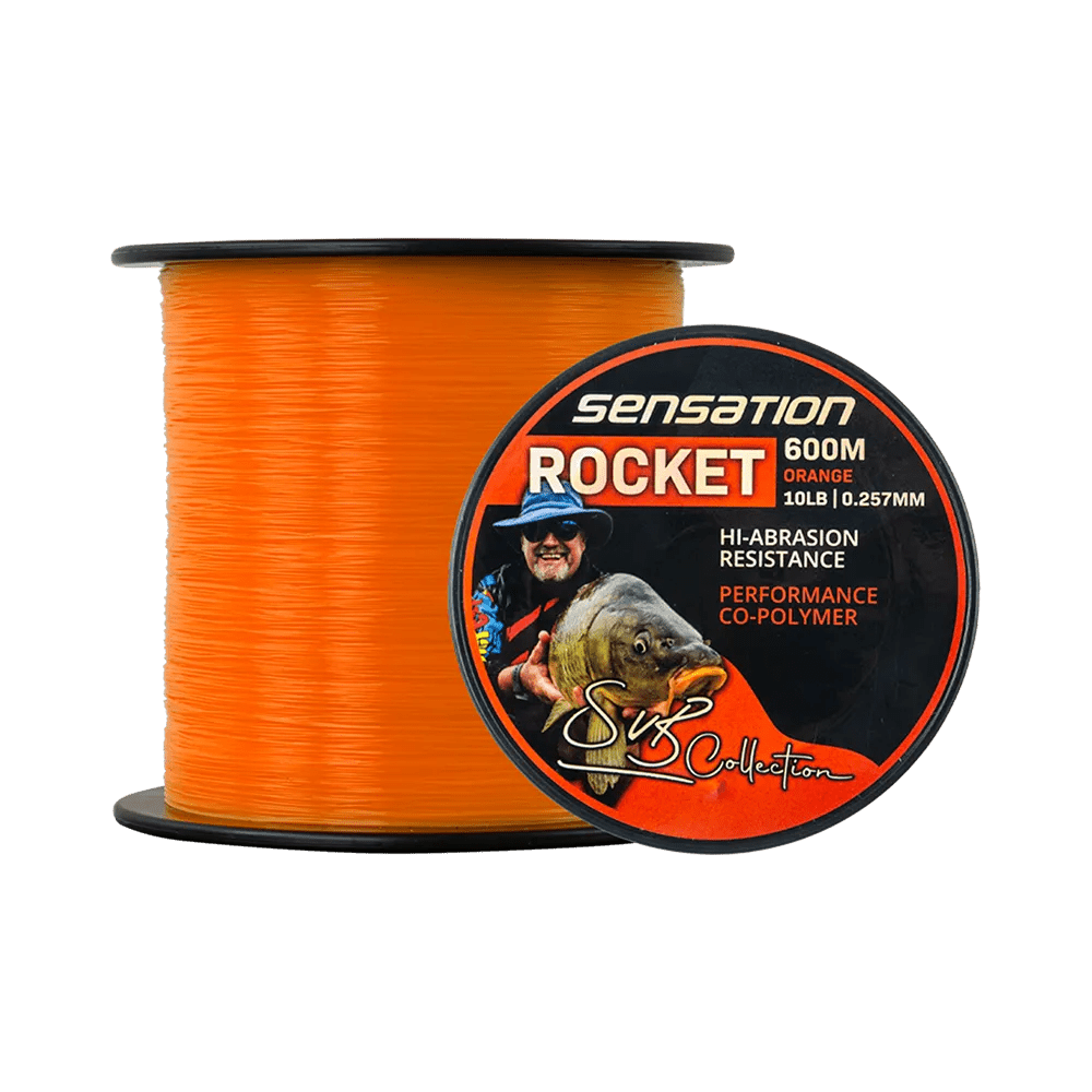 Sensation Rocket Line600M 4.6KG 0.257mm Orange - Western Accessories