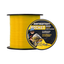 Sensation Rocket Line600M 4.6KG 0.257mm Yellow - Western Accessories