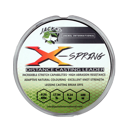 Jackel X-spring distance casting leader 100m